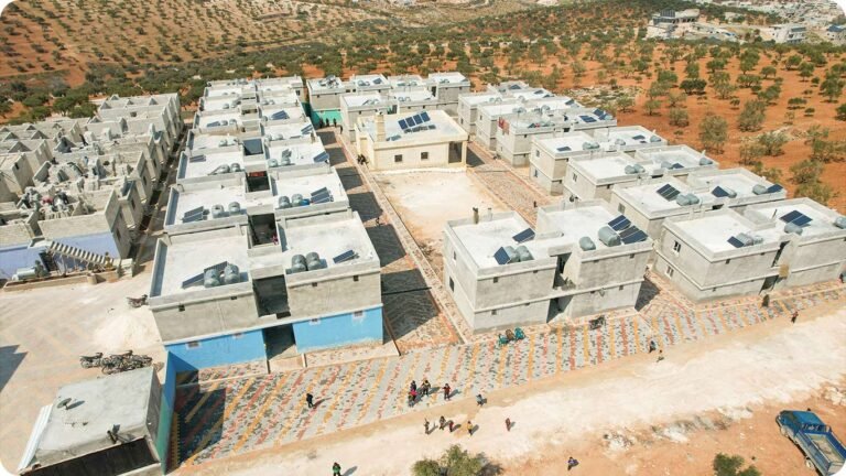 افتتاح قرية الأمان السكنية