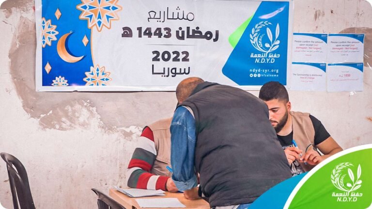 المساعدات النقدية خلال شهر رمضان 1443 هـ